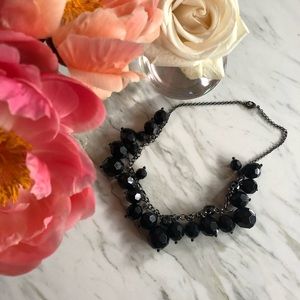 Black bauble necklace